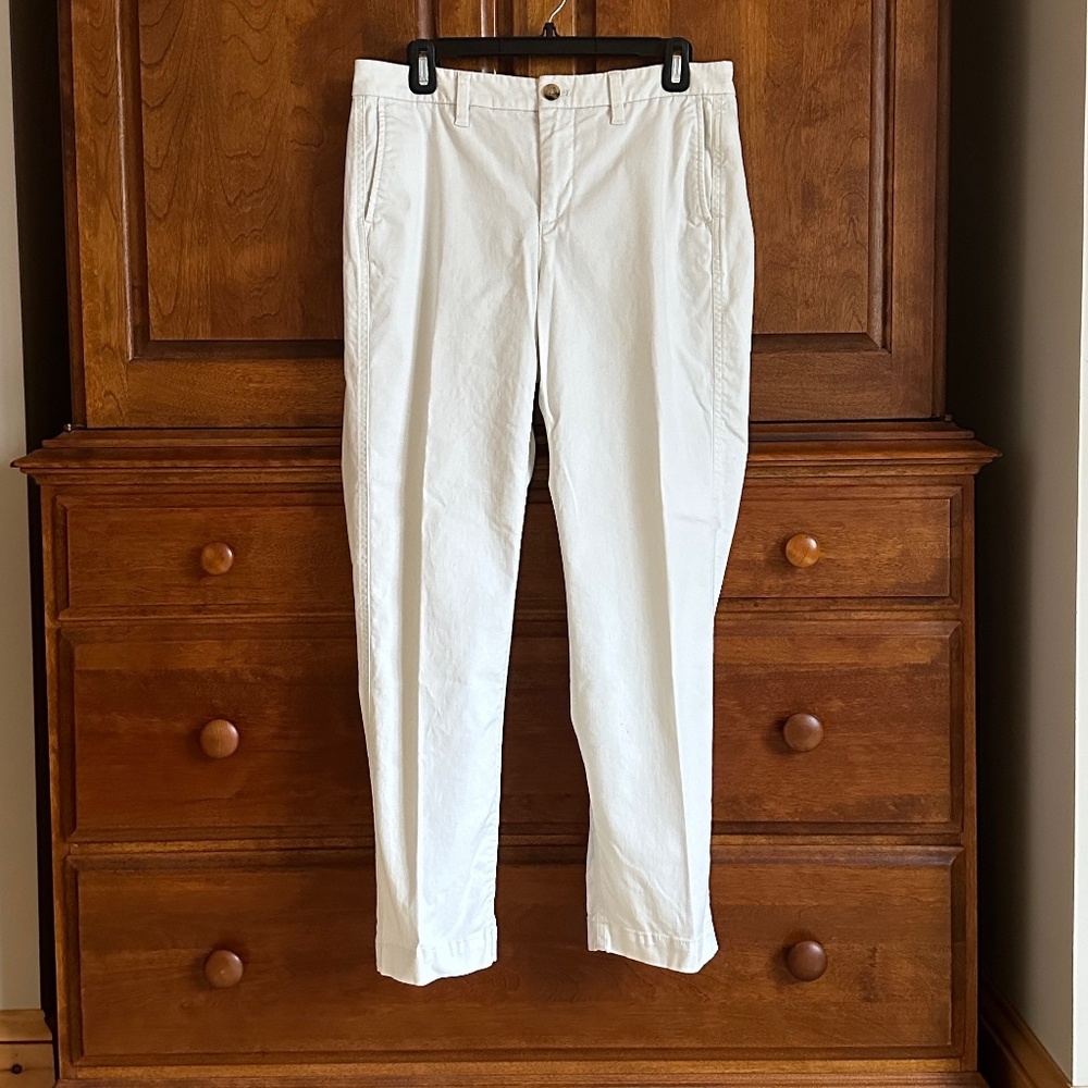 J. Crew High-Rise Girlfriend Chino
